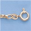 Image 1 : Genuine 16" 14k  Gold-Yellow 2.1mm 8 Sided Box Chain