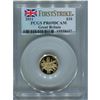 Image 1 : Great Britain 1/10 oz. gold Britannia, PF69 First Strik