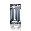 Image 1 : EGL CERT 1.04 CTW BAGUETTE DIAMOND D/SI2