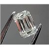 Image 1 : EGL CERT 0.51 CTW EMERALD CUT DIAMOND G/SI1