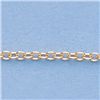 Image 2 : Genuine 16" 14k  Gold-Yellow  1.9mm Oval Link Chain