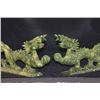 Image 1 : JADE CHINESE  DRAGON FIGURINES