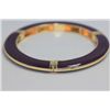 Image 1 : YELLOW BRASS PURPLE BRACELET