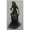 Image 1 : "RED RIDING HOOD" BRONZE SCULPTURE - A.  MOREAU
