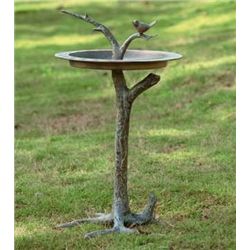 BIRD & TWIG SUNDIAL BIRDBATH