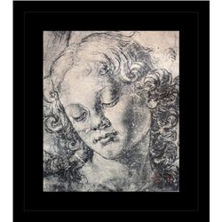 ANTIQUE GALLERY STAMPED LITHOGRAPH