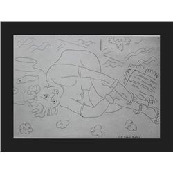 VINTAGE 1956 MATISSE LITHOGRAPH