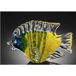 ART GLASS TROPICAL FISH
