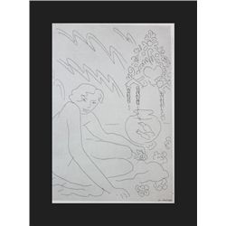 VINTAGE 1956 MATISSE LITHOGRAPH