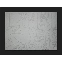 VINTAGE 1956 MATISSE LITHOGRAPH