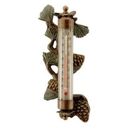 PINECONE WALL MOUNTED THERMOMETER