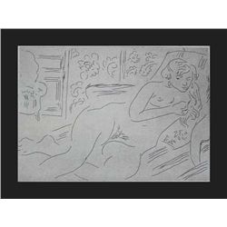 VINTAGE 1956 MATISSE LITHOGRAPH