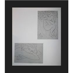 VINTAGE 1956 MATISSE LITHOGRAPH
