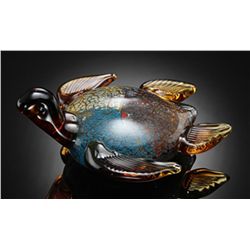 ART GLASS SEA TURTLE