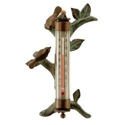 LOVEBIRD WALL MOUNTED THERMOMETER
