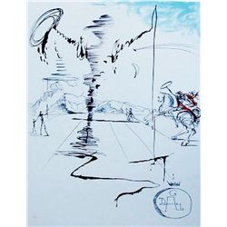 DALI "CHEVALIER" LITHOGRAPH