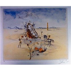 DALI "COSMIC HORSEMAN" LITHOGRAPH