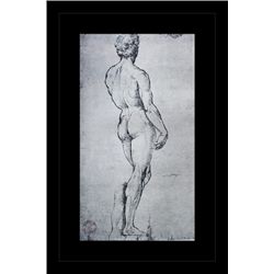 ANTIQUE GALLERY STAMPED LITHOGRAPH