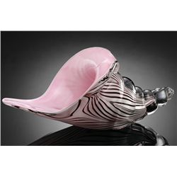 ART GLASS CONCH SHELL