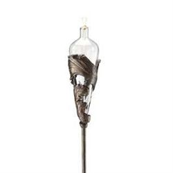 SCROLL OIL LAMP - GARDEN STAKE