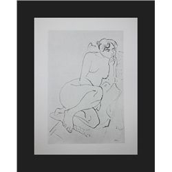 VINTAGE 1956 MATISSE LITHOGRAPH