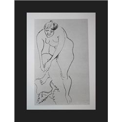 VINTAGE 1956 MATISSE LITHOGRAPH