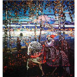 KANDINSKY "COUPLE RIDING"