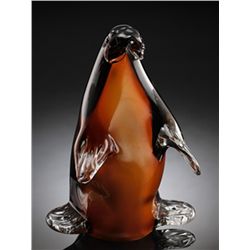 ART GLASS WALRUS