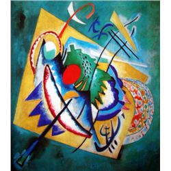 KANDINSKY "RED OVAL"