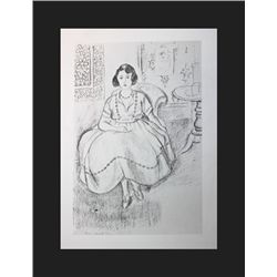 VINTAGE 1956 MATISSE LITHOGRAPH