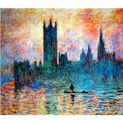 MONET "HOUSES OF PARLIAMENT"