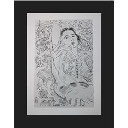 VINTAGE 1956 MATISSE LITHOGRAPH