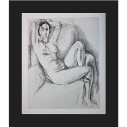 VINTAGE 1956 MATISSE LITHOGRAPH