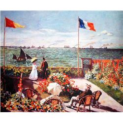 MONET "TERRACE BY THE SEASIDE"