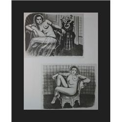 VINTAGE 1956 MATISSE LITHOGRAPH