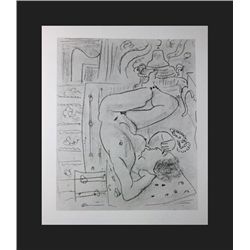 VINTAGE 1956 MATISSE LITHOGRAPH