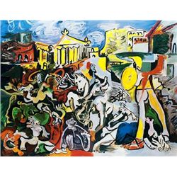 PICASSO "THE RAPE OF THE SABINE WOMAN"