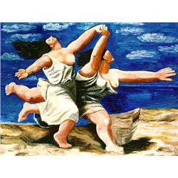 PICASSO "RUNNING ON THE BEACH"