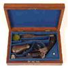 Image 1 : A 19th Century Double Action Five Shot Percussion Revolver, by W.  Needler, Hull, engine turned g...