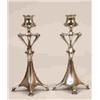 Image 1 : A Pair of Art Nouveau Candlesticks, 25 cm (2)  See illustration £100-120...