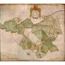 An Early 17th Century Map, of 'The Manor of Coulthorpe with the  Demesne of Lundhouse belonging t...