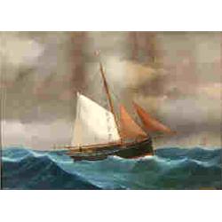 Continental School, Eliza, gouache, inscribed and 41.5 x 57 cm, and three companion pictures (3)...