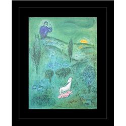 CHAGALL 1977 "DAPHNIS AND CHLOE" LITHOGRAPH