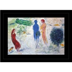 CHAGALL 1977 "DAPHNIS AND CHLOE" LITHOGRAPH