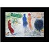 Image 1 : CHAGALL 1977 "DAPHNIS AND CHLOE" LITHOGRAPH