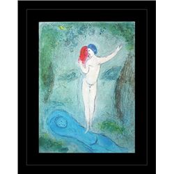 CHAGALL 1977 "DAPHNIS AND CHLOE" LITHOGRAPH