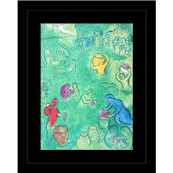 CHAGALL 1977 "DAPHNIS AND CHLOE" LITHOGRAPH