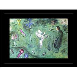 CHAGALL 1977  DAPHNIS AND CHLOE  LITHOGRAPH