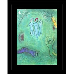 CHAGALL 1977 "DAPHNIS AND CHLOE" LITHOGRAPH