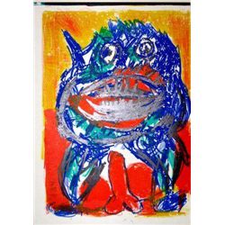 Karel Appel Original Lithograph